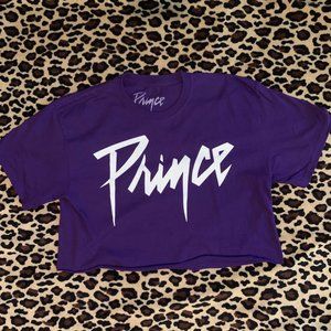 Prince Tops - Prince • Purple Crop T-Shirt || XL Prince Tops - Prince • Purple Crop T-Shirt || XL